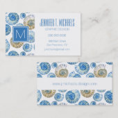 Pastell-Muster Visitenkarte (Vorne/Hinten)