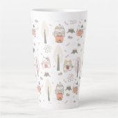 Pastell Niedliche Katzen Milchtasse (Vorderseite)