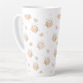 Pastell Niedliche Katzen Milchtasse (Linke Ecke)