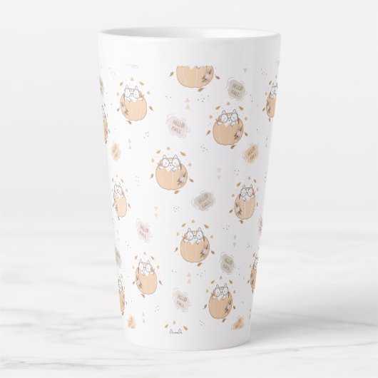 Pastell Niedliche Katzen Milchtasse (Vorderseite)