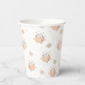 Pastell Niedliche Katzen Pappbecher (Links)