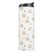 Pastell Niedliche Katzen Thermosbecher (Nach links gedreht)