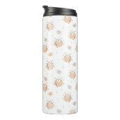 Pastell Niedliche Katzen Thermosbecher (Nach rechts gedreht)