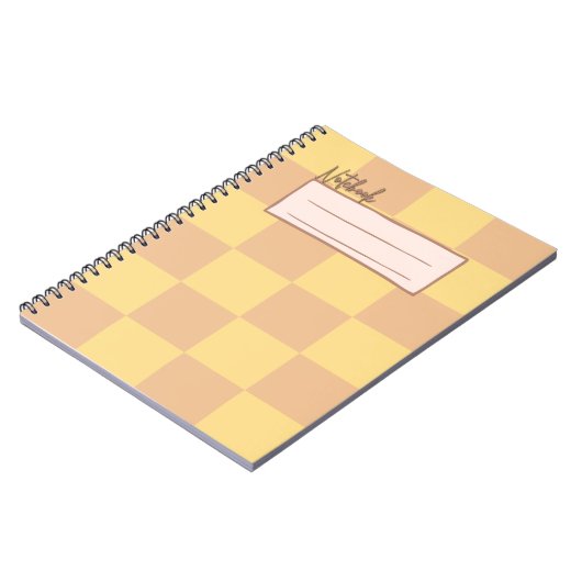 Pastell-Notebook Notizblock (Linke Seite)