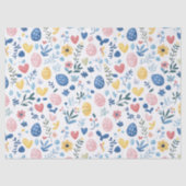 Pastell Oaster Delight Tissue Seidenpapier (Vorderseite)