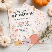 Pastell ohne Tricks nur Leckereien Kids Halloween
