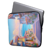 Pastell Okinawa Strandstraße Laptopschutzhülle (Vorderseite Links)