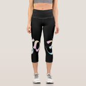 Pastell Om Capri Leggings (Vorderseite)