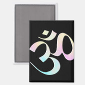 Pastell Om Magnet (Vorderseite/Rückseite)