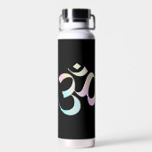 Pastell Om Trinkflasche (Rückseite)