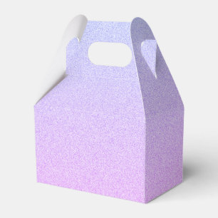 Pastell Ombre Glitter Geschenkschachtel