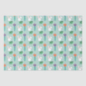 Pastell Oster Blumenpapier Seidenpapier (Vorderseite)
