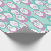 Pastell Ovals Geschenkpapier (Ecke)