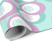 Pastell Ovals Geschenkpapier (Rolleneckpunkt)