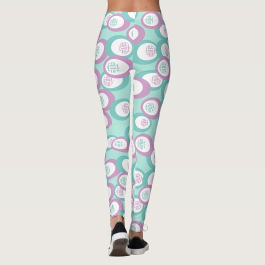 Pastell Ovals Leggings (Rückseite)