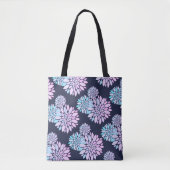 Pastell Petals Blume Muster Tote Bag Tasche (Vorderseite)