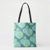 Pastell Petals Blume Muster Tote Bag Tasche (Vorderseite)