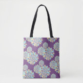 Pastell Petals Blume Muster Tote Bag Tasche (Vorderseite)