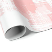Pastell-Pfirsich-Rosa-Soft-Blend-Abstraktes Muster Geschenkpapier (Rolleneckpunkt)