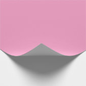 Pastell Pink Baby Girl Geschenkpapier (Ecke)