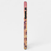 Pastell Pink Blauer Venedig Kanal Grande Wasserfar iPhone Hülle (Linke Seite)