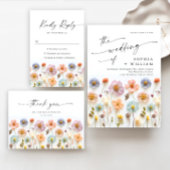 Pastell Pink Bohemische Wildblumen Bonbons Bar Poster