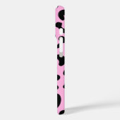 Pastell Pink Cheetah Print Case-Mate iPhone Hülle (Rückseite / Links)