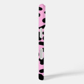 Pastell Pink Cheetah Print Case-Mate iPhone Hülle (Rückseite / Rechts)