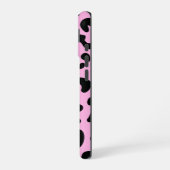 Pastell Pink Cheetah Print iPhone 16 Hülle (Linke Seite)