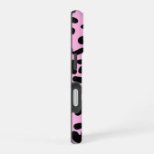Pastell Pink Cheetah Print iPhone 16 Hülle (Rechte Seite)