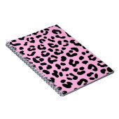 Pastell Pink Cheetah Print Notizblock (Rechte Seite)