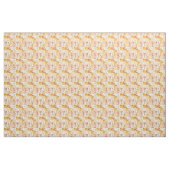 Pastell-Pink-Gelbe Patchwork-Vintage-Decke Stoff (Yard (91,4 cm))