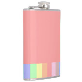 Pastell Pink Lmon Flachmann (Rechts)