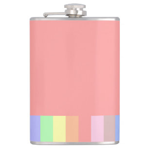 Pastell Pink Lmon Flachmann