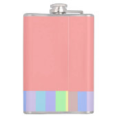 Pastell Pink Lmon Flachmann (Rückseite)