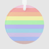 Pastell Pink Lmon Ornament (Rückseite)