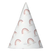 Pastell Pink Rainbow One Partyhütchen (Links)
