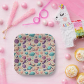 Pastell Planeten Pappteller (Party)