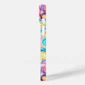 Pastell Plastische Flüssigkeit Abstrakt Case-Mate iPhone Hülle (Rückseite / Links)