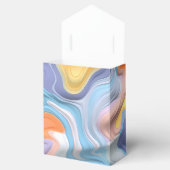 Pastell Plastische Flüssigkeit Abstrakt Geschenkschachtel (Geöffnet)