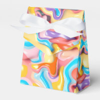Pastell Plastische Flüssigkeit Abstrakt