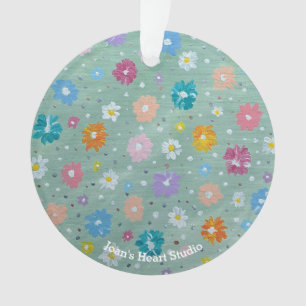 Pastell-Posie-Ornamente Ornament