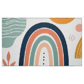 Pastell-Prisma-Bogen-Abstraktes Oberflächenmuster Stoff (Fat Quarter (45,7 x 55,9 cm))