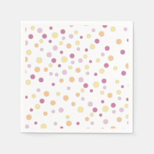 Pastell Punkte Papier Serviette