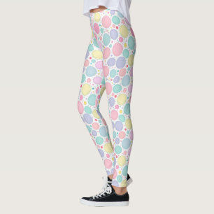 Pastell-Punkte Unvollkommenes Muster Leggings