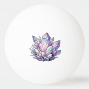 Pastell-Quarz-Cluster Tischtennisball