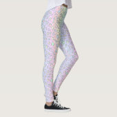 Pastell Rainbow Leopard Leggings (Rechts)