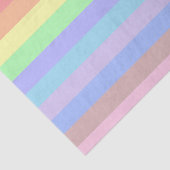 Pastell Rainbow Striptepapier Seidenpapier (Ausschnitt)