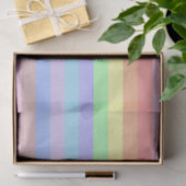 Pastell Rainbow Striptepapier Seidenpapier (Geschenk)