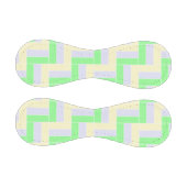 Pastell Rectangle Muster Weiße gestrichelte Linien Baseball (Paneele)